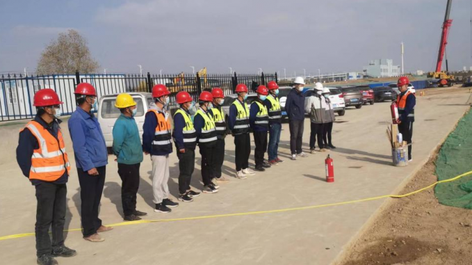 甘肅工程咨詢集團(tuán)工程檢測中心建設(shè)項(xiàng)目舉行“消防日”主題活動